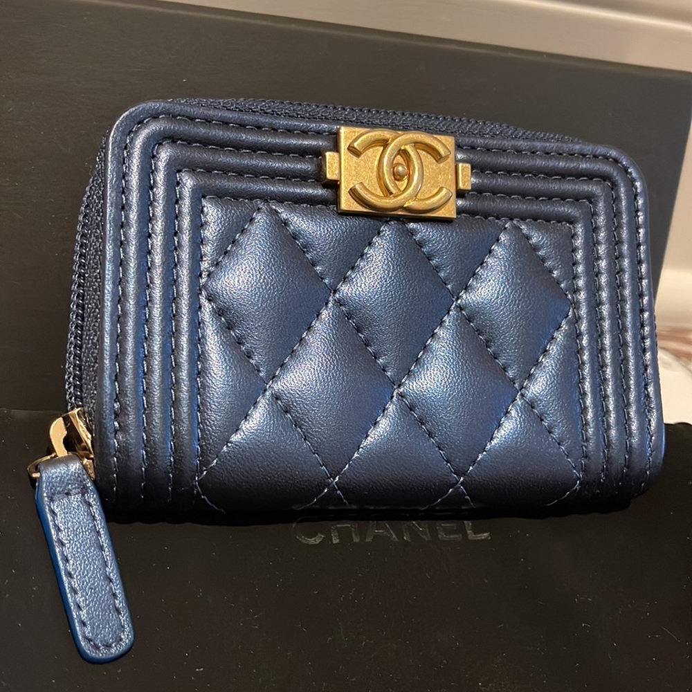 Chanel Boy Coin Wallet